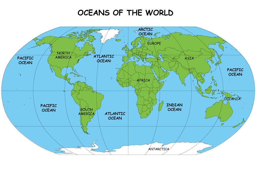 Marine and Ocean Biome - Map