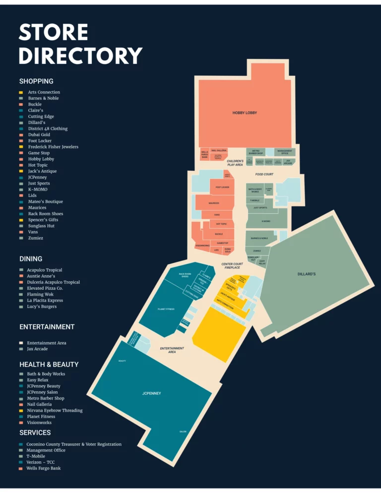Los Cerritos Center Map (2024) Additional Perspective