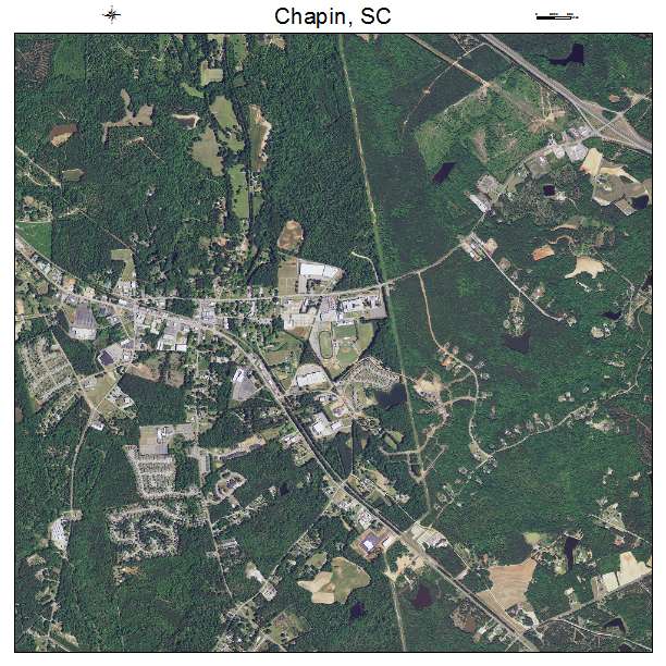 Aerial Photography Map of Chapin, SC